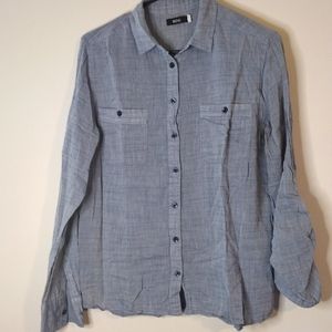 Button-down Cotton Shirt Women's